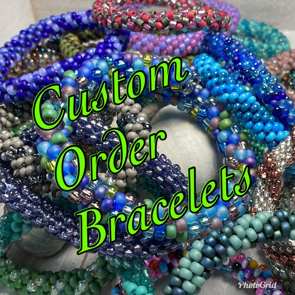 Custom order bracelet